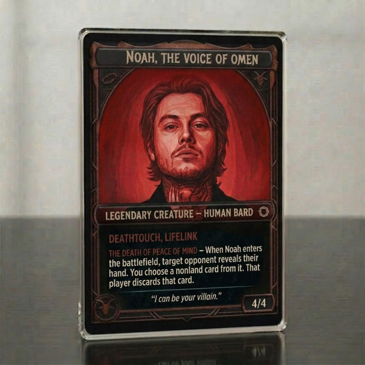 Bad Omens Custom Trading Cards - Premium Acrylic Edition