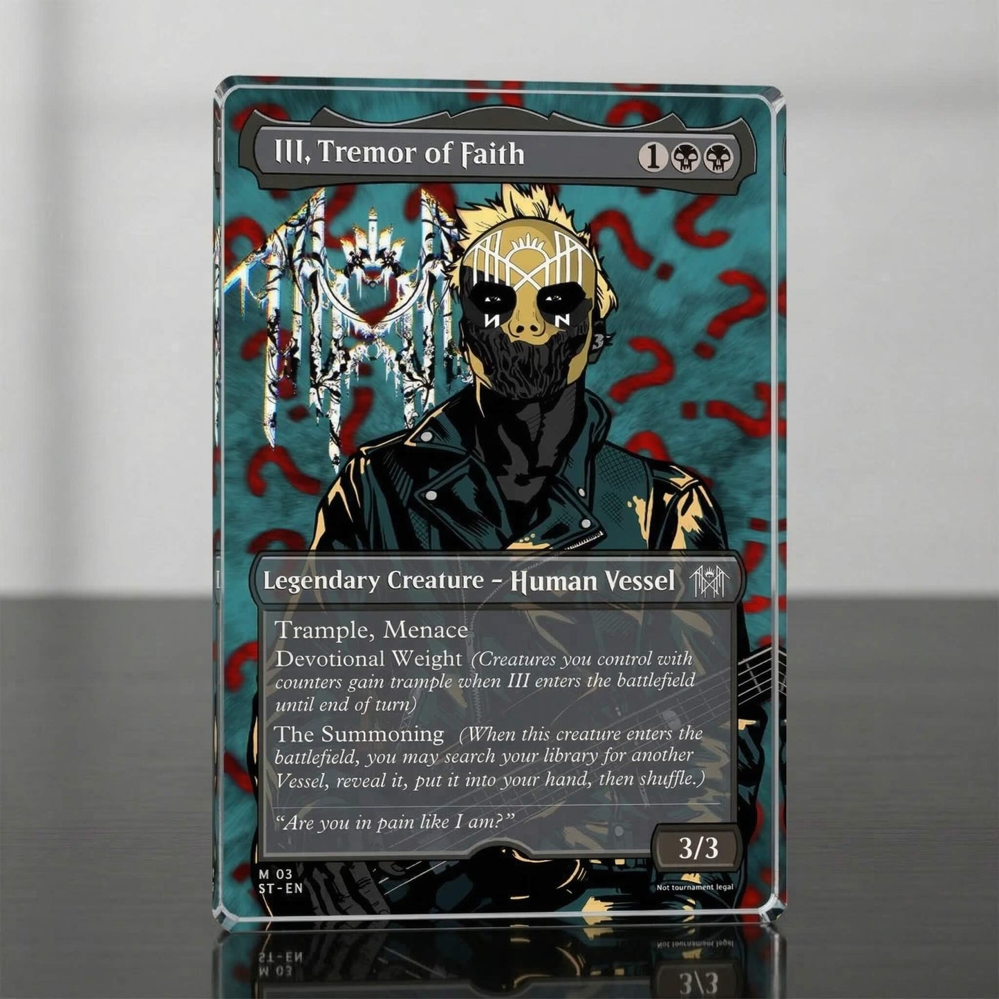 Sleep Token Custom Trading Cards - Premium Acrylic Edition