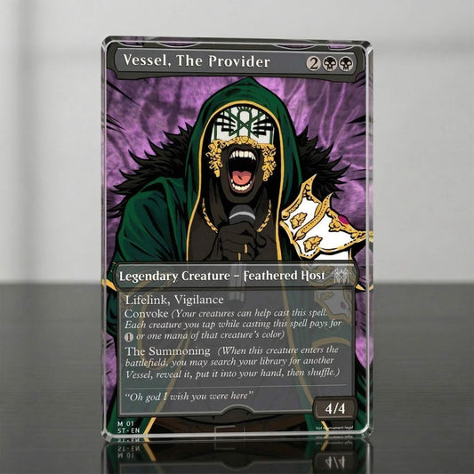 Sleep Token Custom Trading Cards - Premium Acrylic Edition