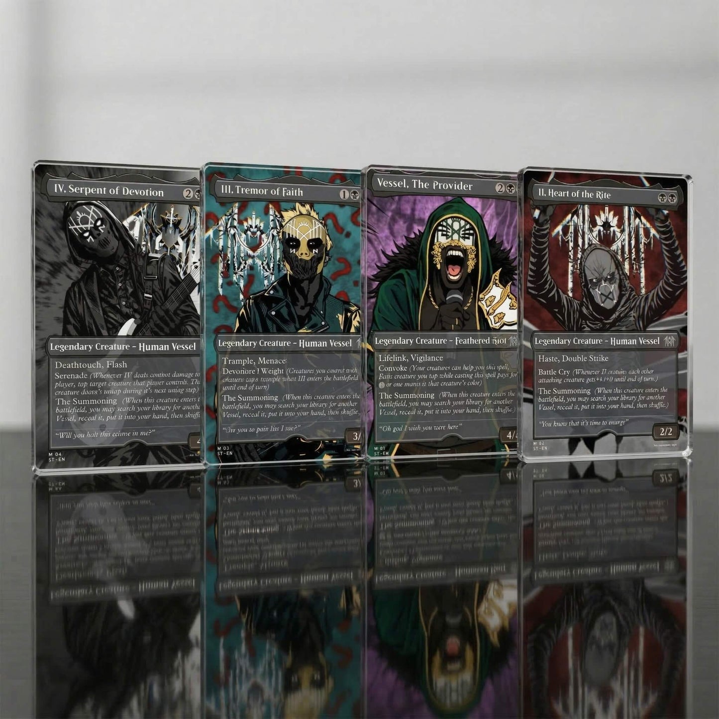 Sleep Token Custom Trading Cards - Premium Acrylic Edition