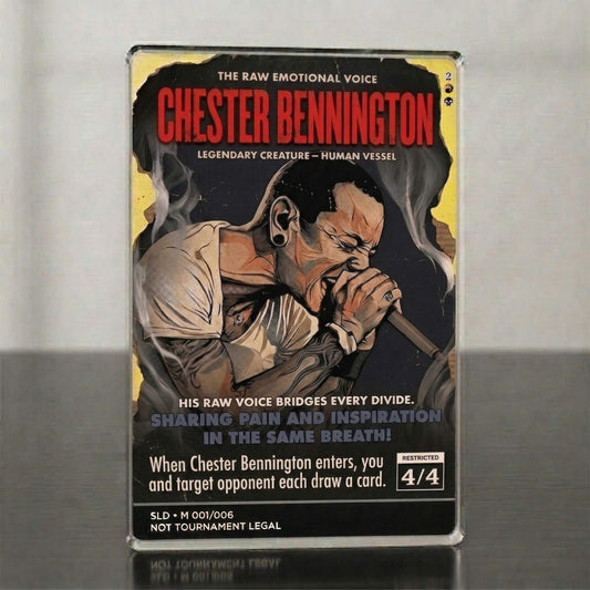 Linkin Park Custom Trading Cards - Premium Acrylic Edition