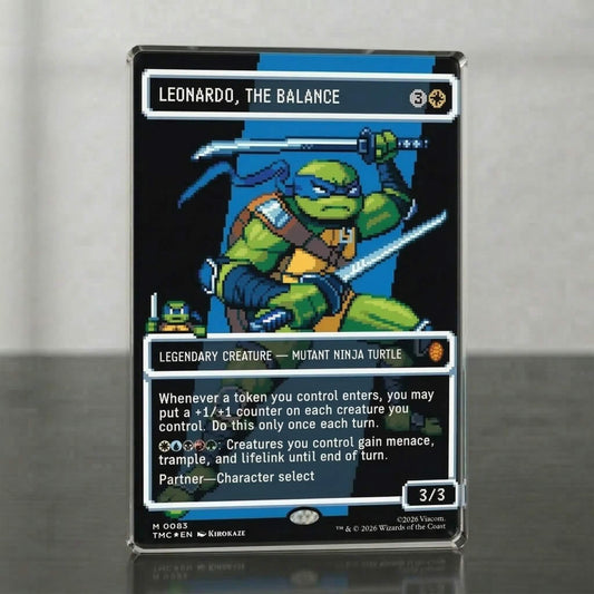 TMNT Custom Trading Cards - Premium Acrylic Edition